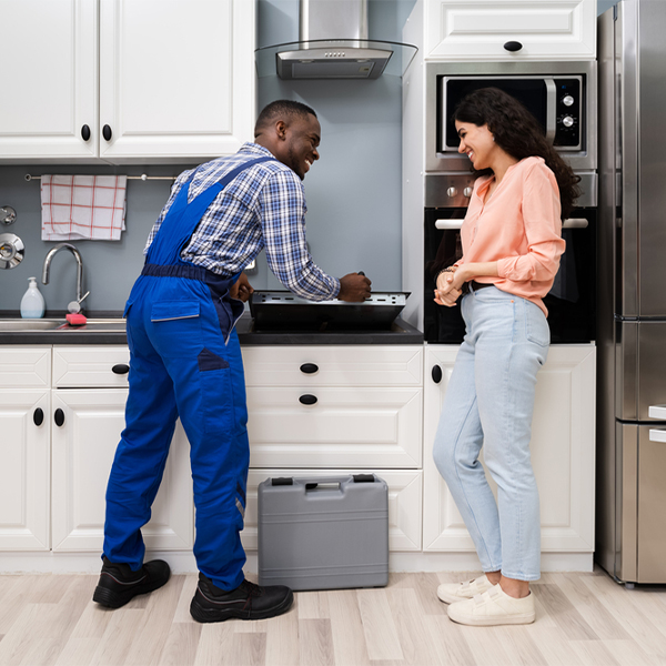 what kind of warranty do you offer on your cooktop repair services in Schertz